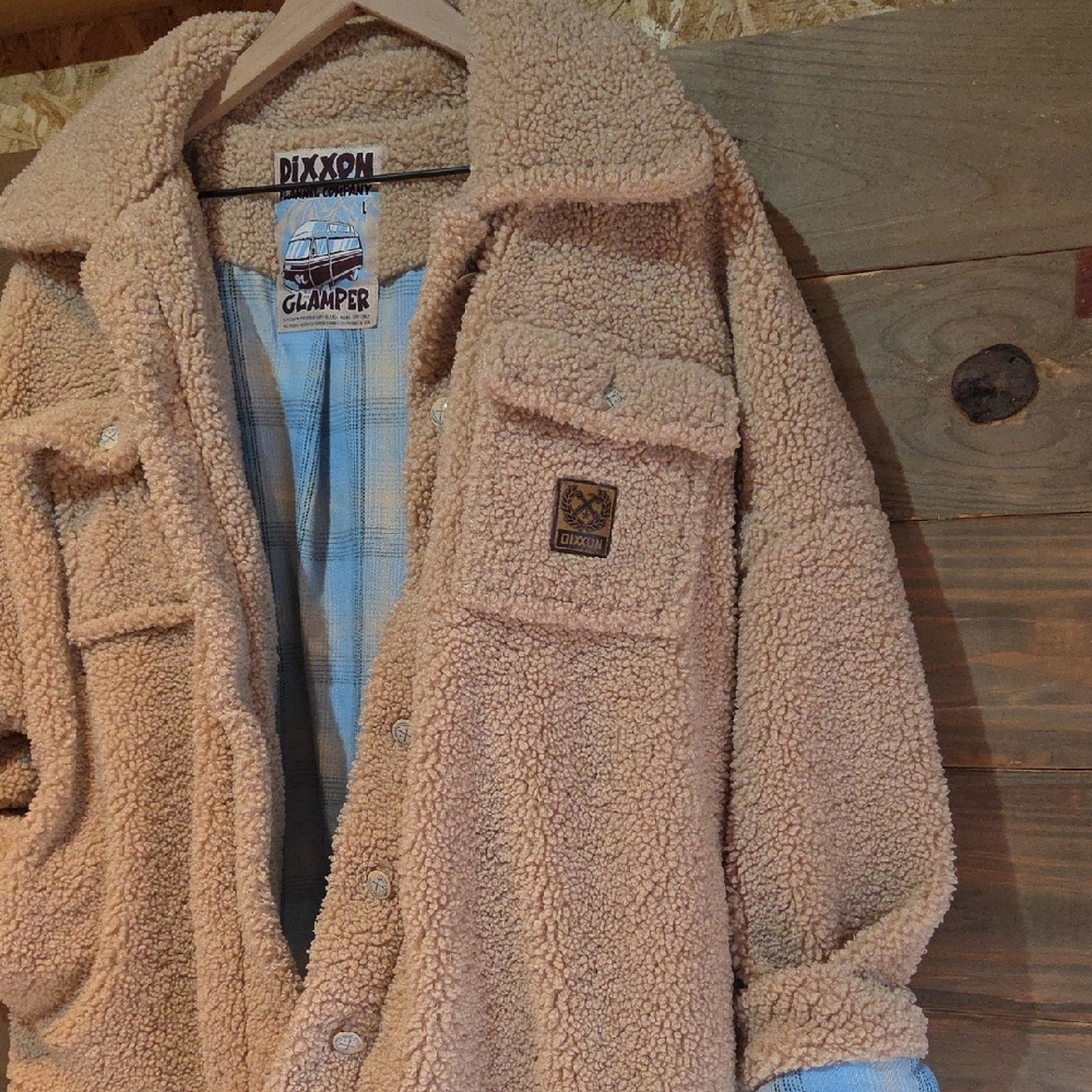 DIXXON Camel Sherpa Jacket - Picture 6 of 11